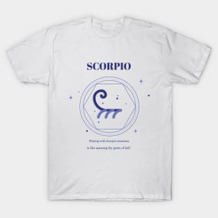 Scorpio zodiac sign T-Shirt